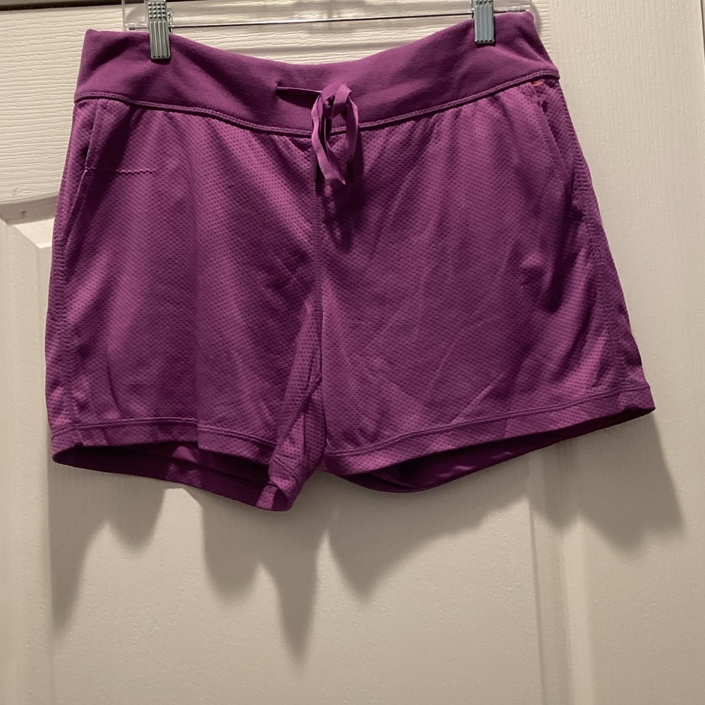 Athletic Drawstring Shorts with Undershorts attached